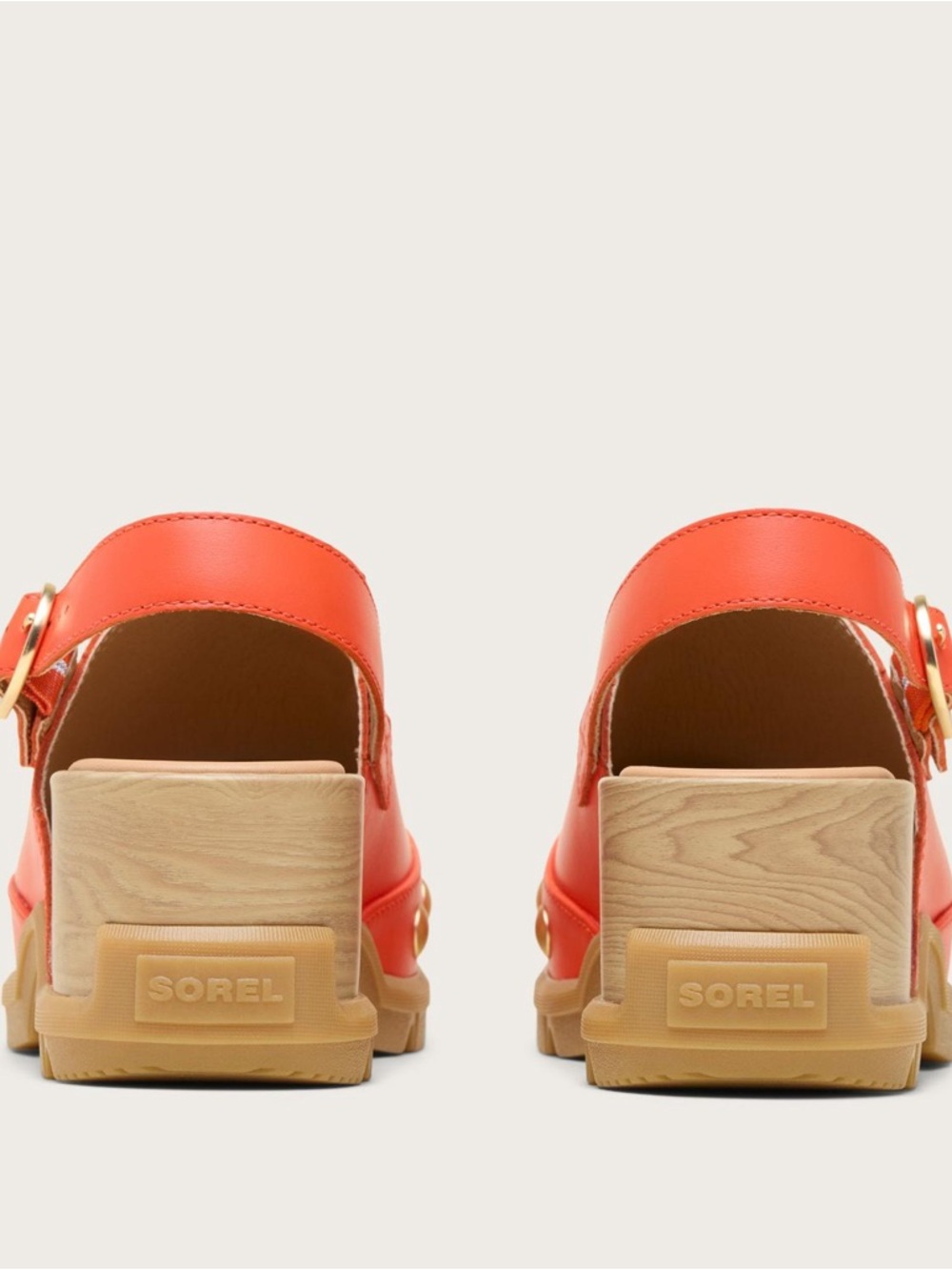 Sorel.Crimson Fire.🔥 Studded Slingback Clogs.Sorel’s Latest Spring Intro.8.5 - Picture 3 of 9